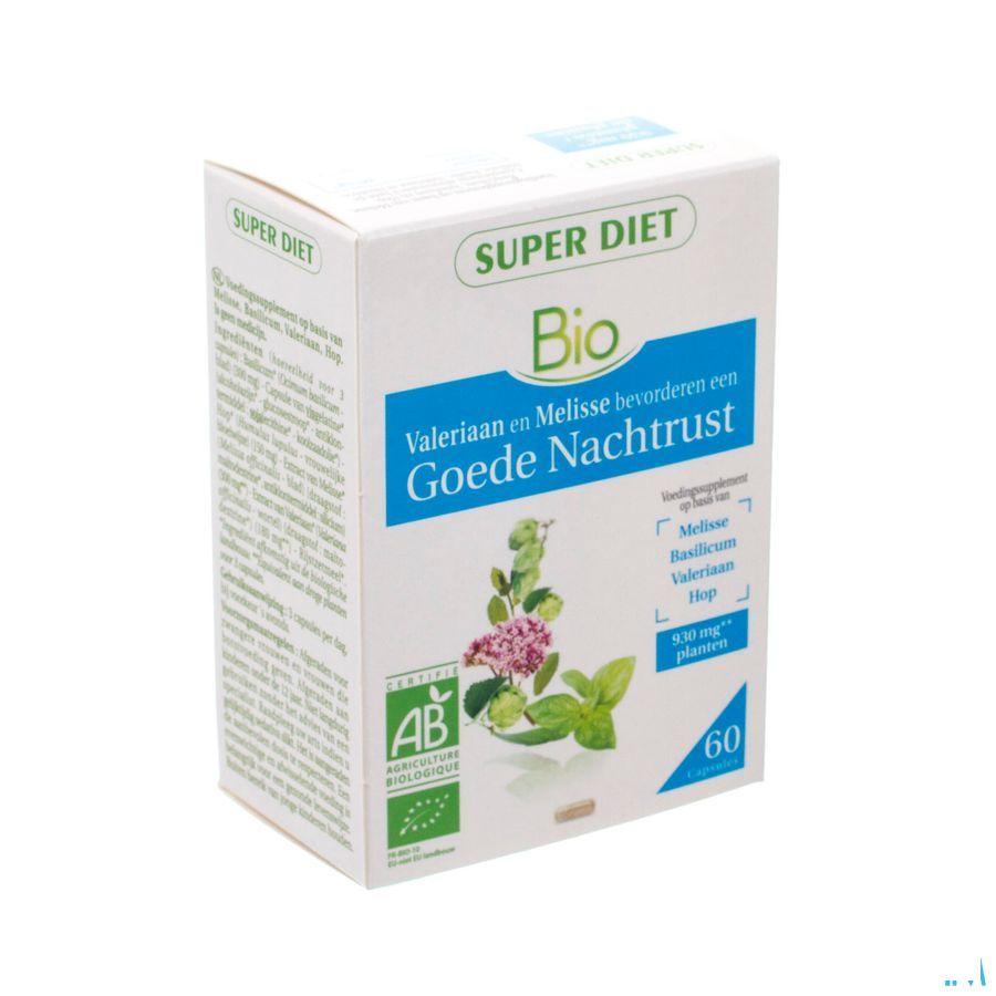 Super Diet Complexe Slaap Bio Capsule 60  -  Superdiet Laboratoires