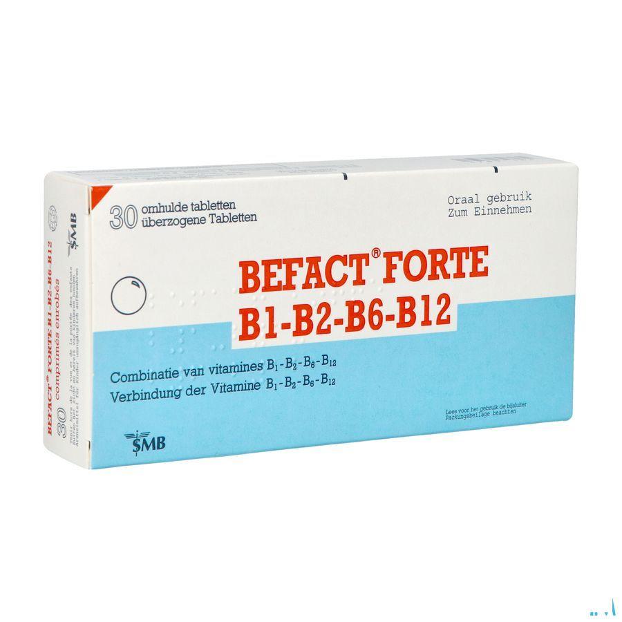 Befact Forte B1-B2-B6-B12 Comp Enrobe 30