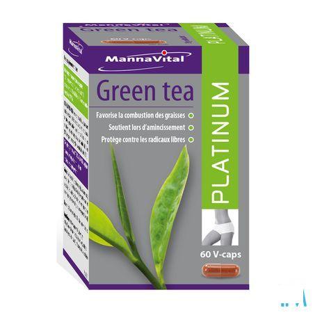 Mannavital Green Tea Platinum V-Capsule 61