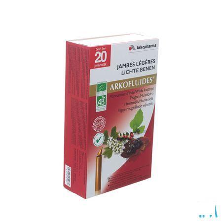 Arkofluide Lichte Benen Bio Unicadoses 20  -  Arkopharma