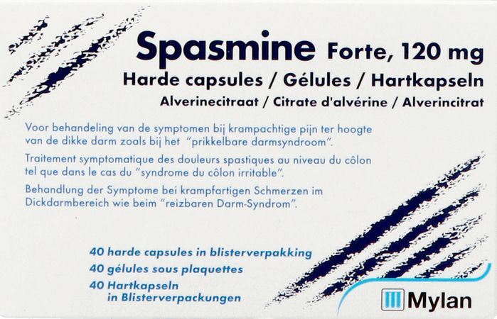Spasmine Forte Capsule 40 X 120 mg