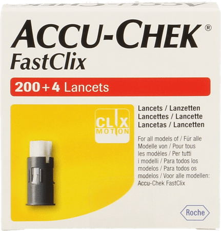 Accu Chek Mobile Fastclix Lancet 34x6 5208491001  -  Roche Diagnostics