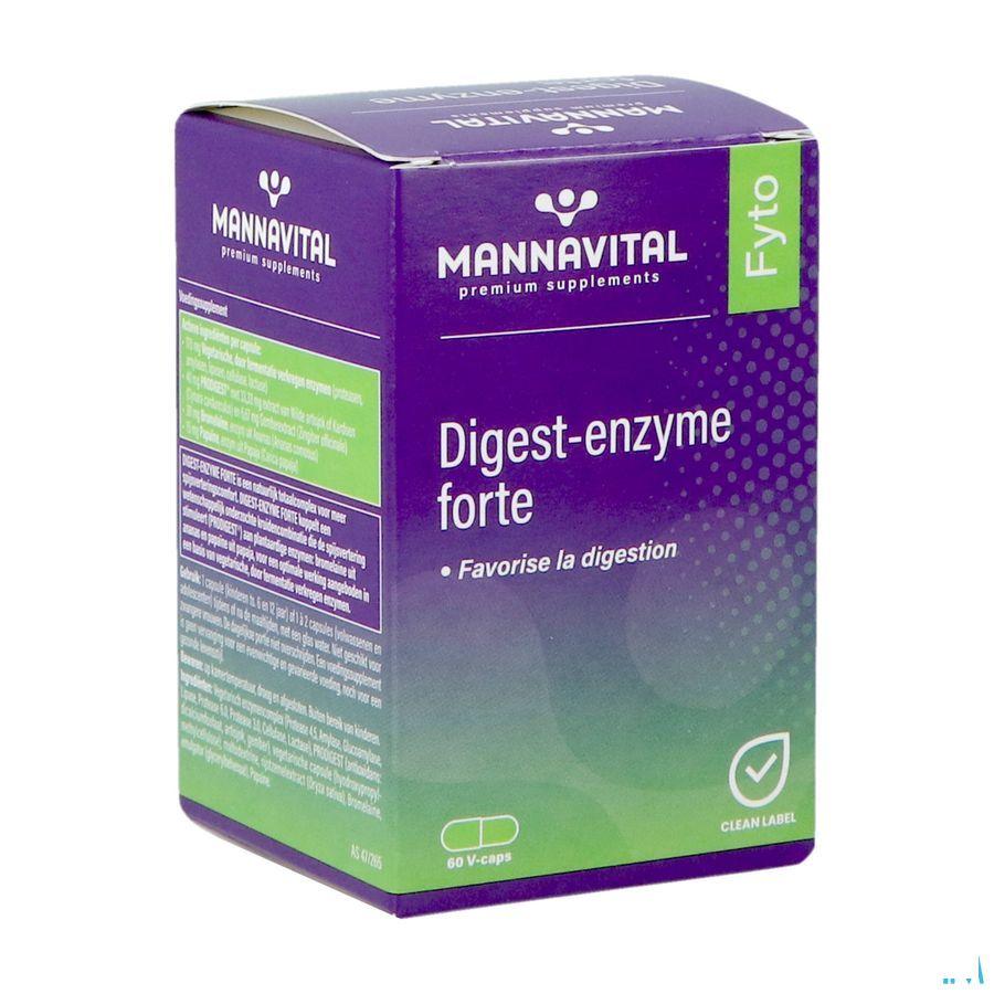 Mannavital Digest Enzyme Forte V-Capsule 60