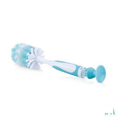 Nuby Flessenborstel Met Kleinere Speenborstel En Zuignap  -  New Valmar