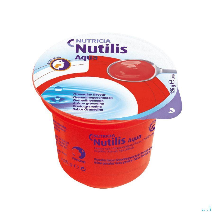 Nutilis Verdikt Water Grenadine Cups 12x125 gr  -  Nutricia