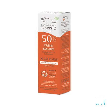 Alga Maris Zonnecreme Gezicht Ip50 50 ml  -  Lab. De Biarritz