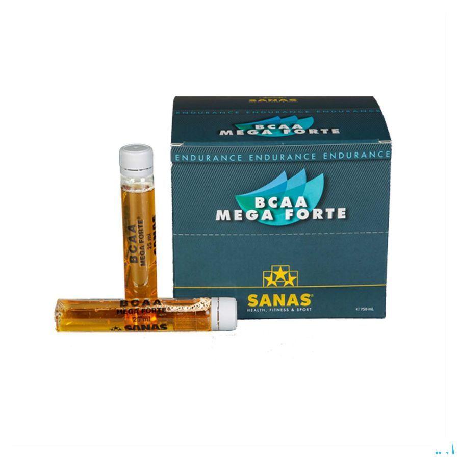 Sanas Bcaa Megafort Ampullen 30x25 ml 