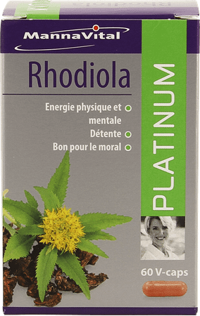 Mannavital Rhodiola Platinum V-Caps 60