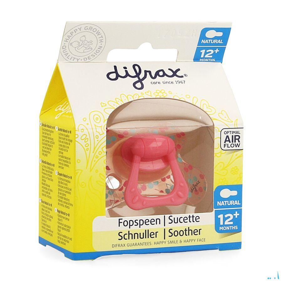 Difrax Fopspeen Natural 12 + M  -  Difrax