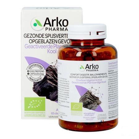 Arkocaps Plantaardig Kool Capsule 150  -  Arkopharma