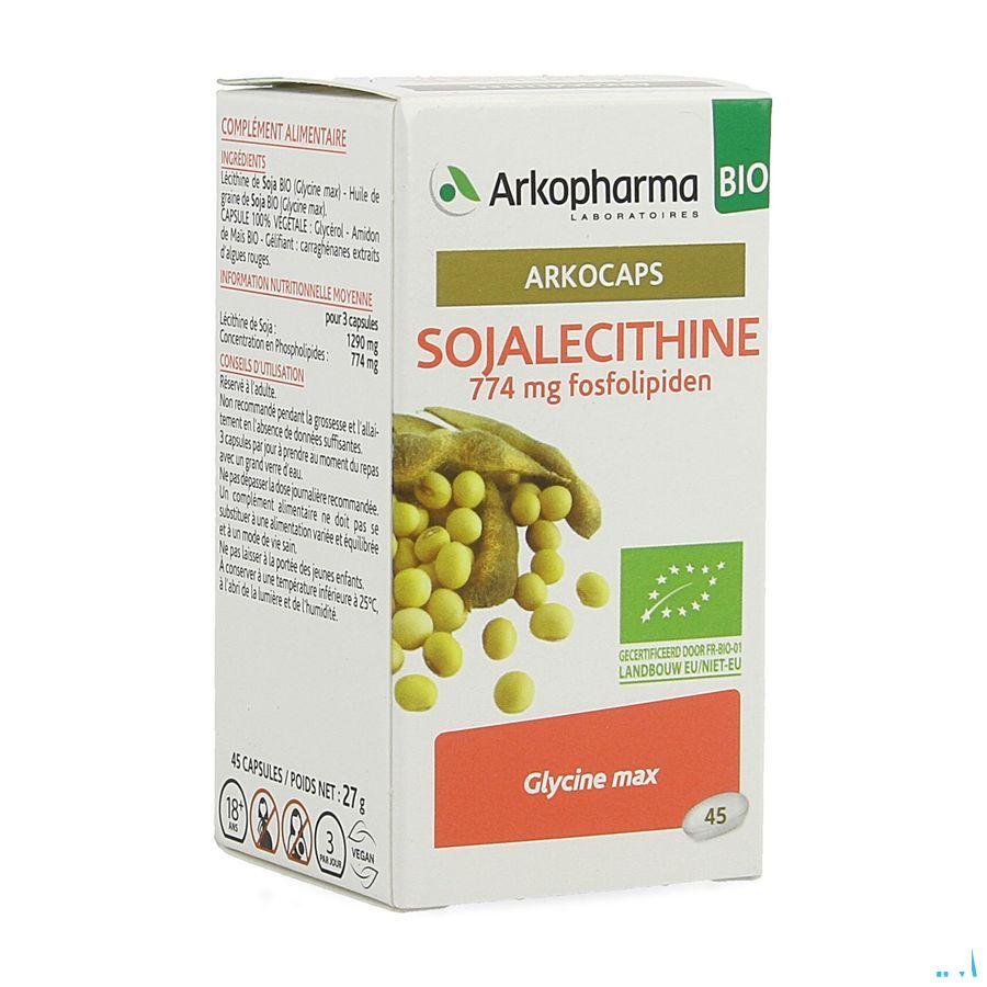 Arkogelules Lecithin Soja Bio Capsule 45  -  Arkopharma