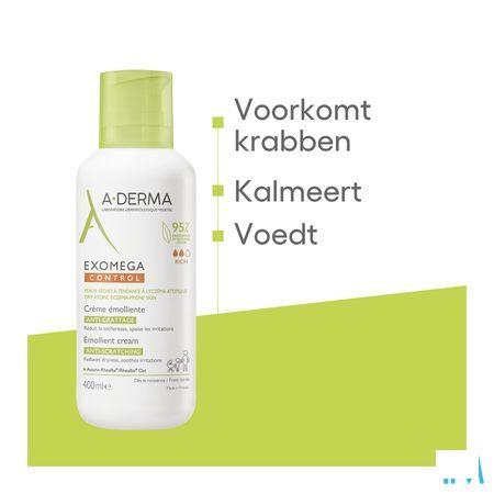 Aderma Exomega Control Creme Emolierend Tube 400 ml  -  Aderma