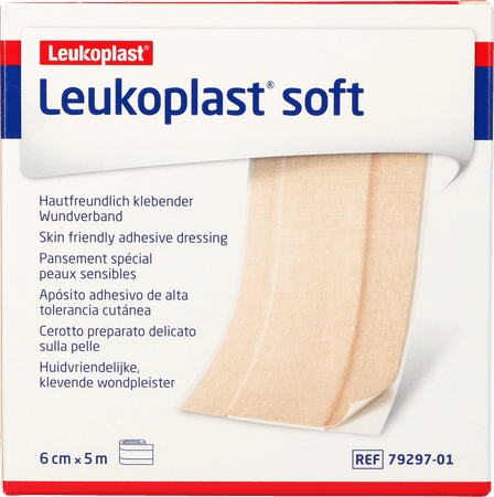 Leukoplast Soft 5mx6cm 1