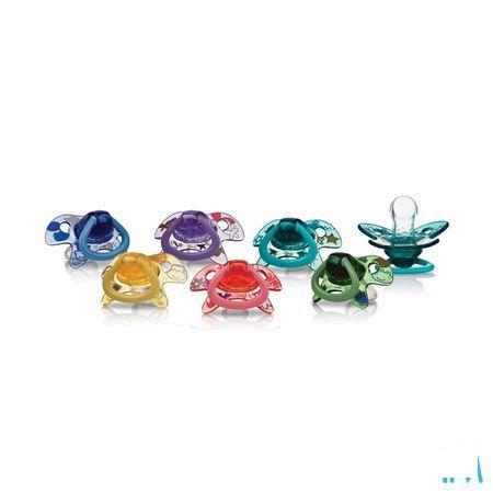 Nuby Geoac Orthodontische Fopspeen - 6-18m  -  New Valmar
