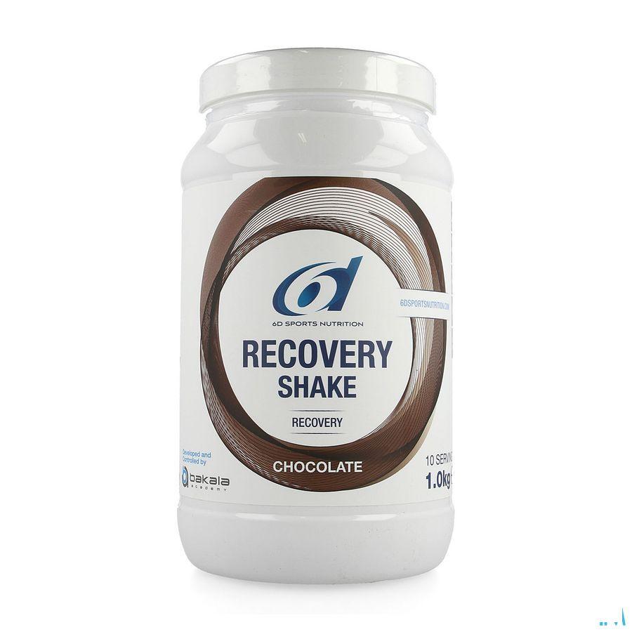 6D Sixd Recovery Shake Chocolate 1Kg