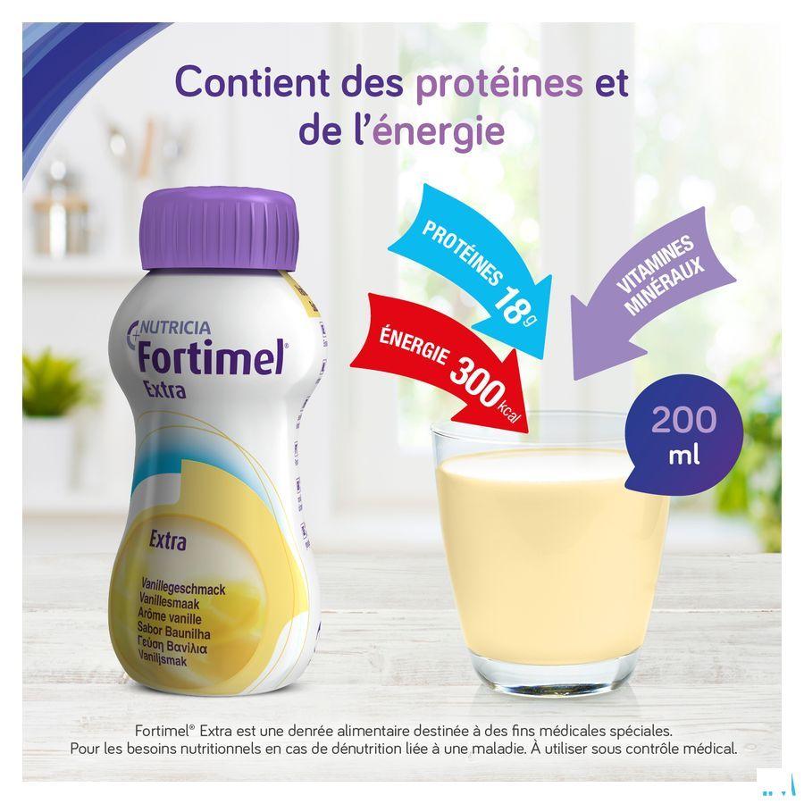 Fortimel Extra Mixed Multipack 8x200 ml  -  Nutricia