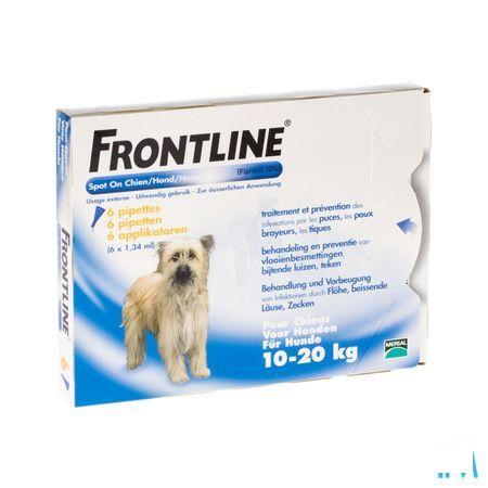 Frontline Spot On Hond 10-20kg et 6x1,34 ml