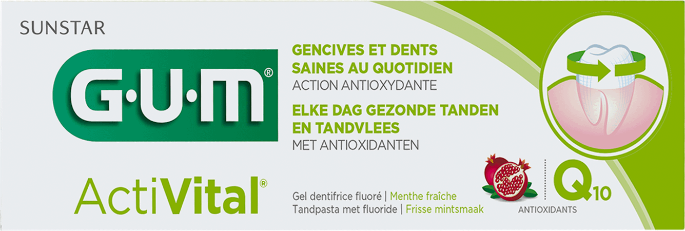 Gum Dentifrice Activital 75 ml