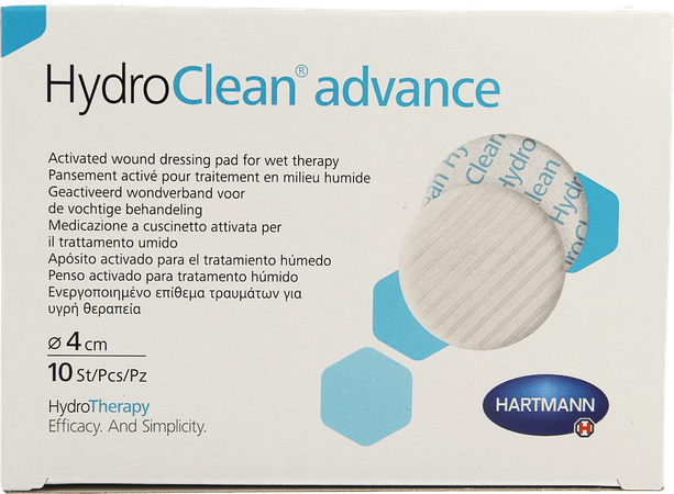Hydroclean Advance Rond 4,0cm 10 6097622  -  Hartmann