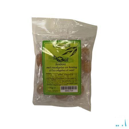 Melapi Bonbons Eucalyptus Honing 100 g Revogan