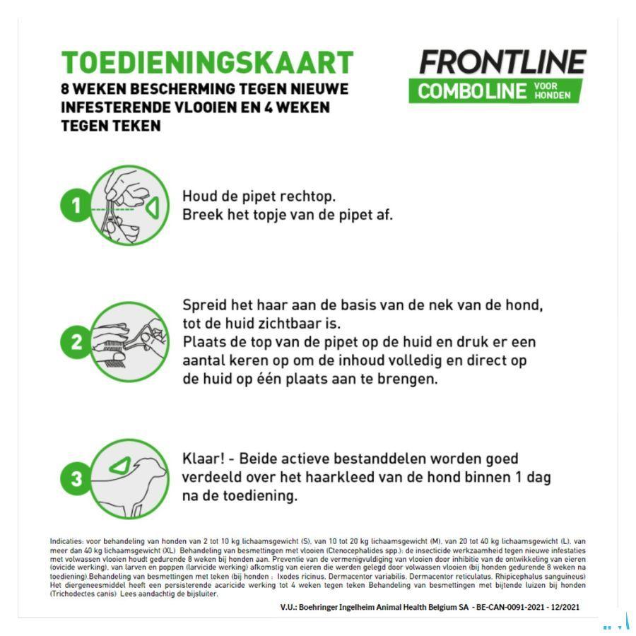 Frontline Combo Line Dog M 10-20kg 3x1,34 ml