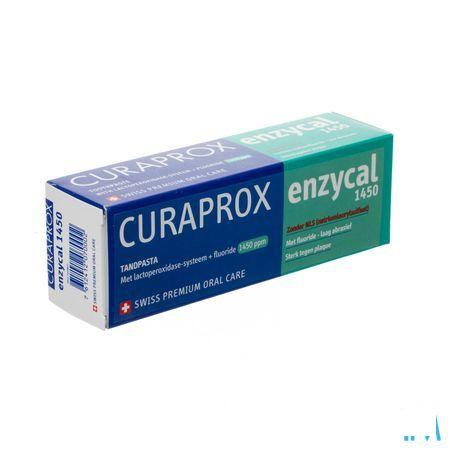 Curaprox Enzycal 1450 Tandpasta Tube 75 ml