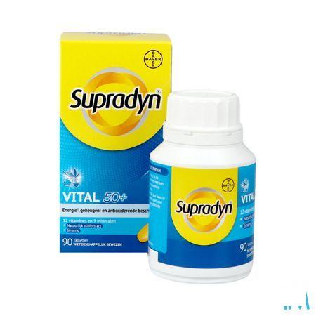 Supradyn Vital 50 + Filmomhulde tabl 90