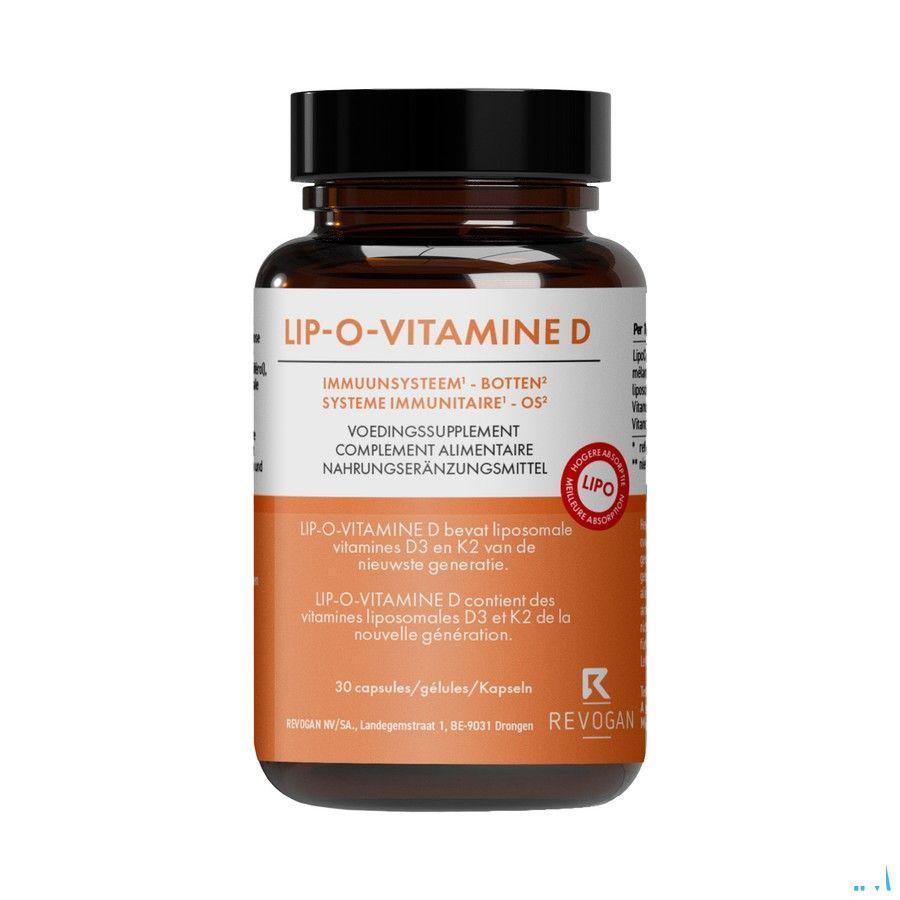 Lip-O-Vitamine D Caps 30 Revogan  -  Revogan