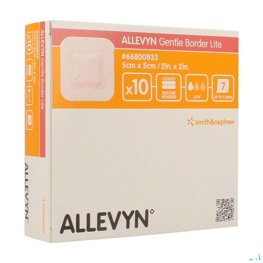 Allevyn Gentle Border Lite 5,0x 5,0cm 10 66800833  -  Smith Nephew