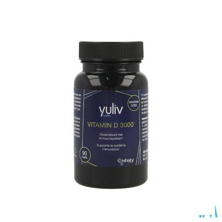 Yuliv Vitamine D 3000 Caps 90