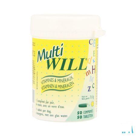 Multi Will Multivit + Mineralen Comp 50  -  Will Pharma