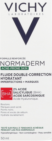 Vichy Normaderm PhytoSolution Soin Quot.dble Corr.50 ml  -  Vichy