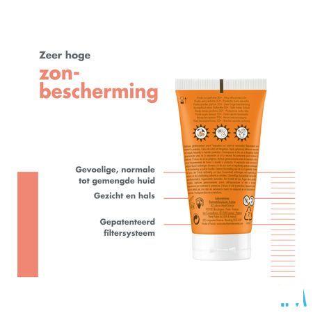 Avene Zon Ip50 + Fluide Zonder Parfum 50 ml  -  Avene
