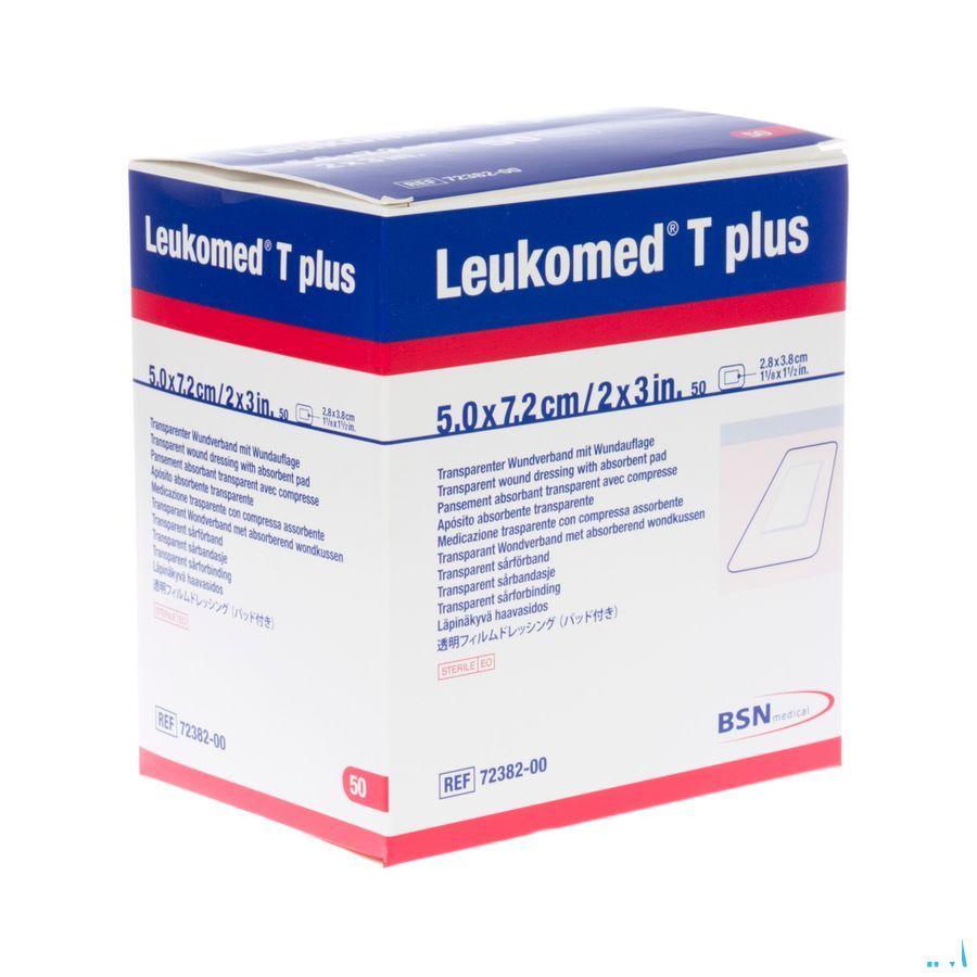 Leukomed T Plus Pansement Steril 7,2Cm x  5cm 50 7238200