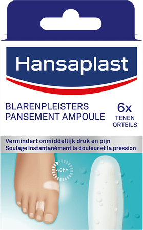 Hansaplast Sos Blaarpleister Klein Strip 6  -  Beiersdorf