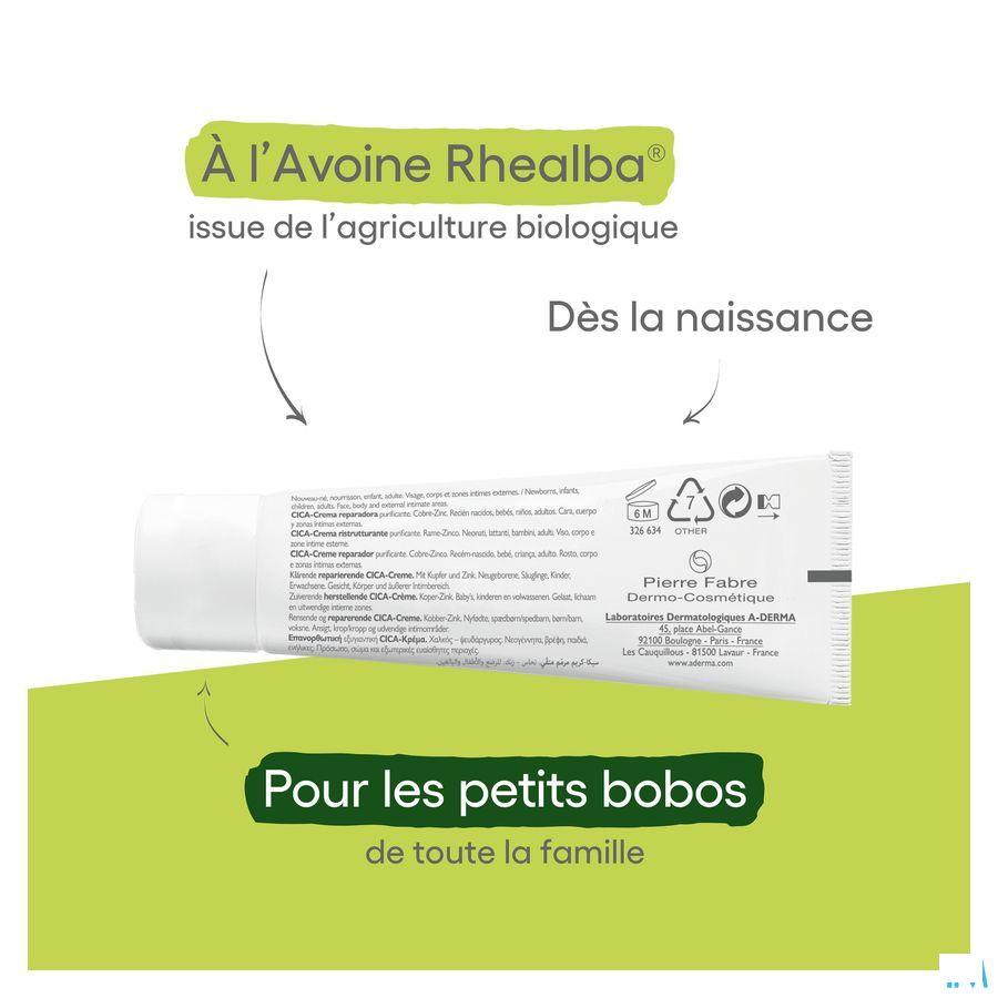 Aderma Dermalibour+ Cicacreme Herstellend 50ml  -  Aderma