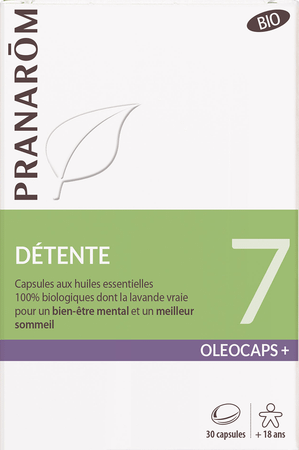 OleoCapsule + Bio 7 Ontspanning Capsule 30  -  Pranarom