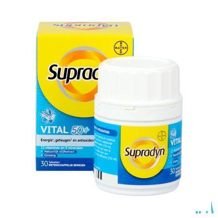 Supradyn Vital 50 + Filmomhulde tabl 30