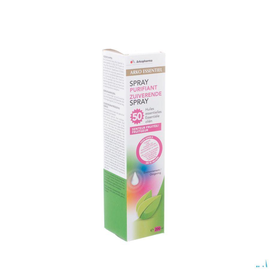 Arko Essentiel Zuiverende Spray 50 Essentiele Olie 200 ml  -  Arkopharma