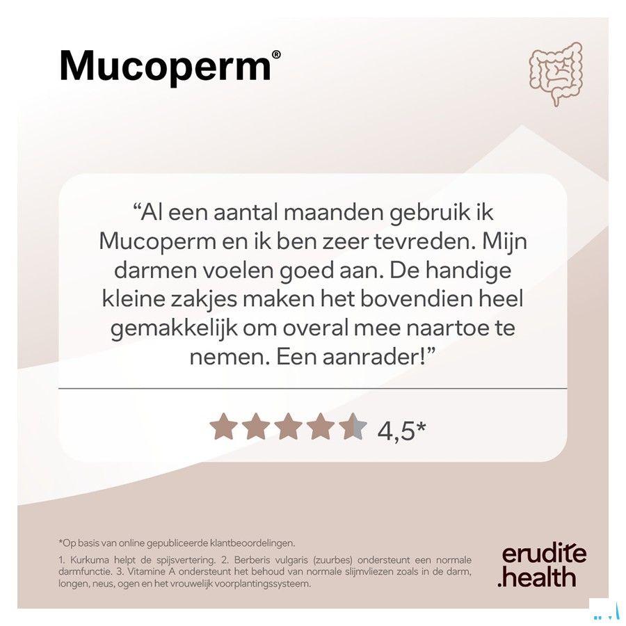 Mucoperm Poeder Zakje 60 X 4g  -  Nutriphyt