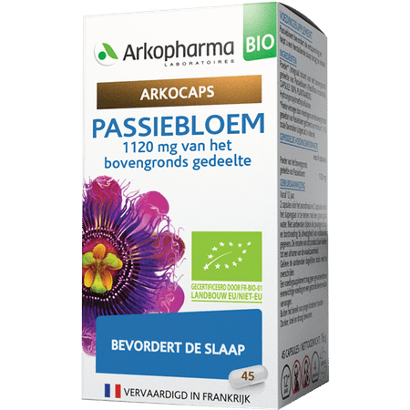 Arkocaps Passiebloem Bio Caps 45 Nf  -  Arkopharma