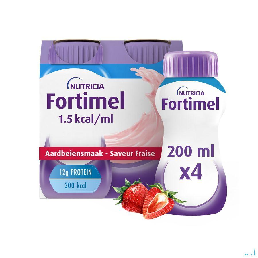 Fortimel 1.5Kcal Aardbei 4 x 200 ml