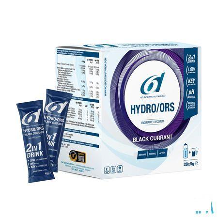 6D Hydro Ors Blackcurrant Zakje 28X6G