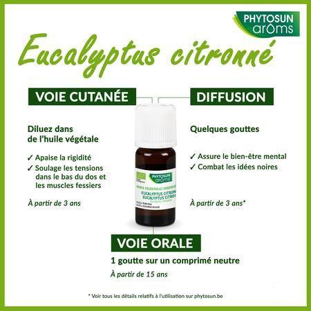 Phytosun Euc. Citronne Fr-bio-01 10 ml