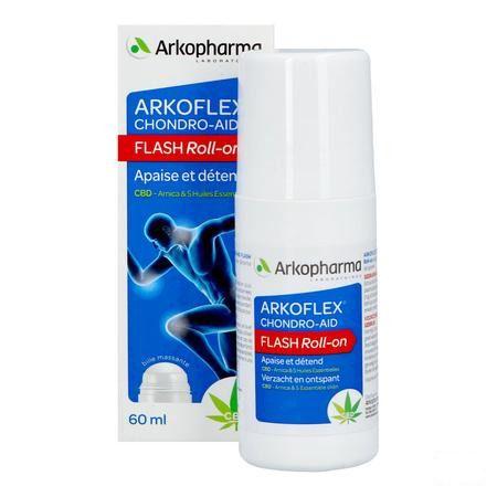 Arkoflex Chondro-Aid Flash Roll On Tube 60ml  -  Arkopharma 