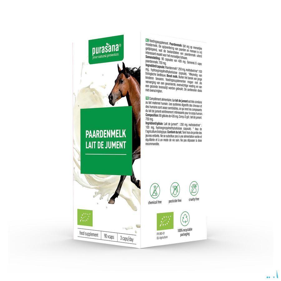 Purasana Paardenmelk Bio Capsule 90