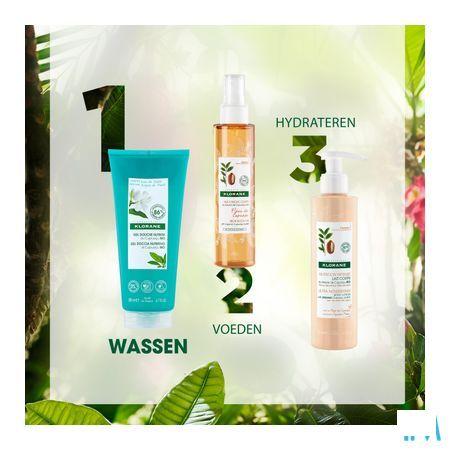 Klorane Lichaam Douchegel Water Tiare 200 ml