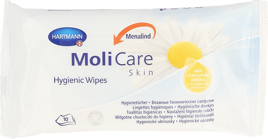 Molicare Skin Vochtige Doekjes10 P/s  -  Hartmann