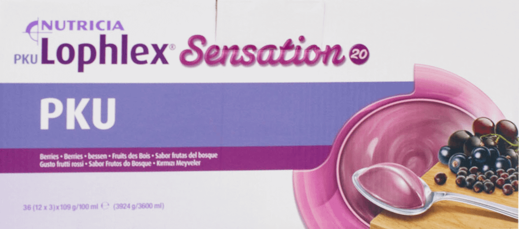 Pku Lophlex Sensation 20 Juicy Bessen 36x109g  -  Nutricia