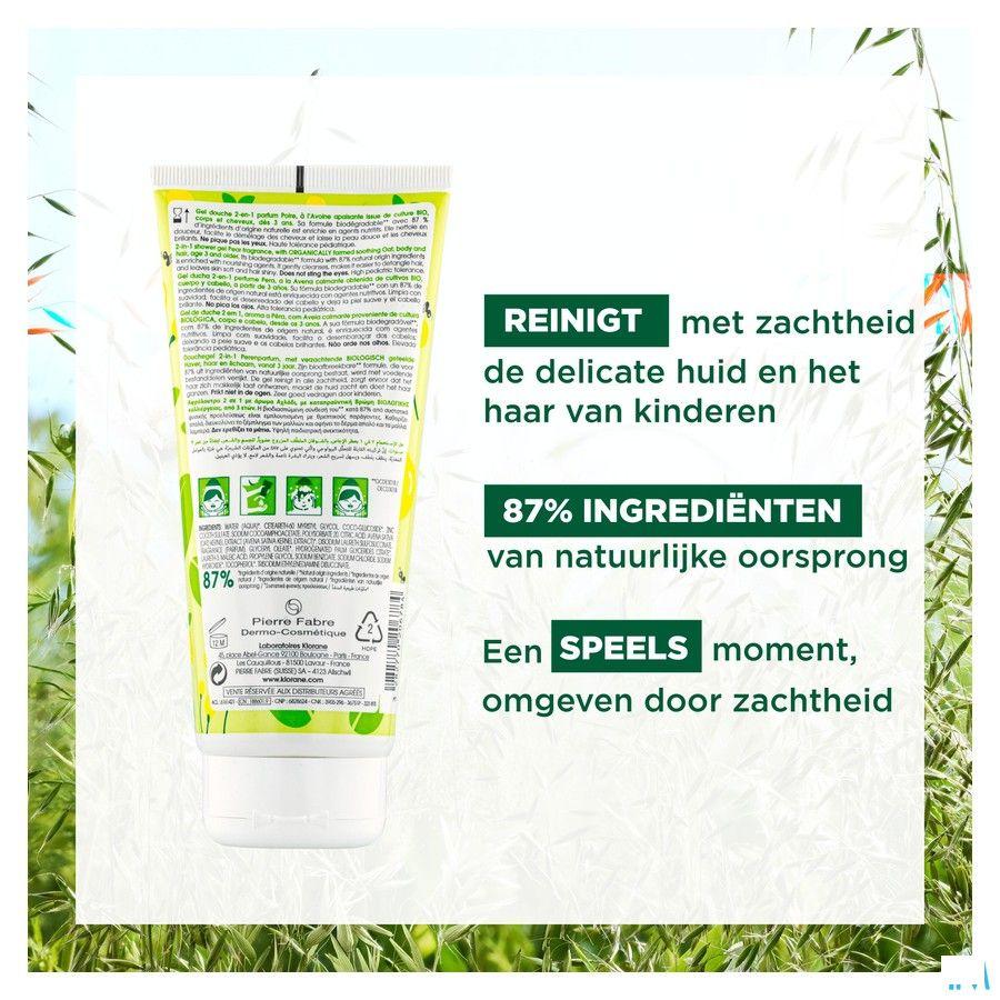 Klorane Petit Junior Douche Gel Peer 200  ml Nf